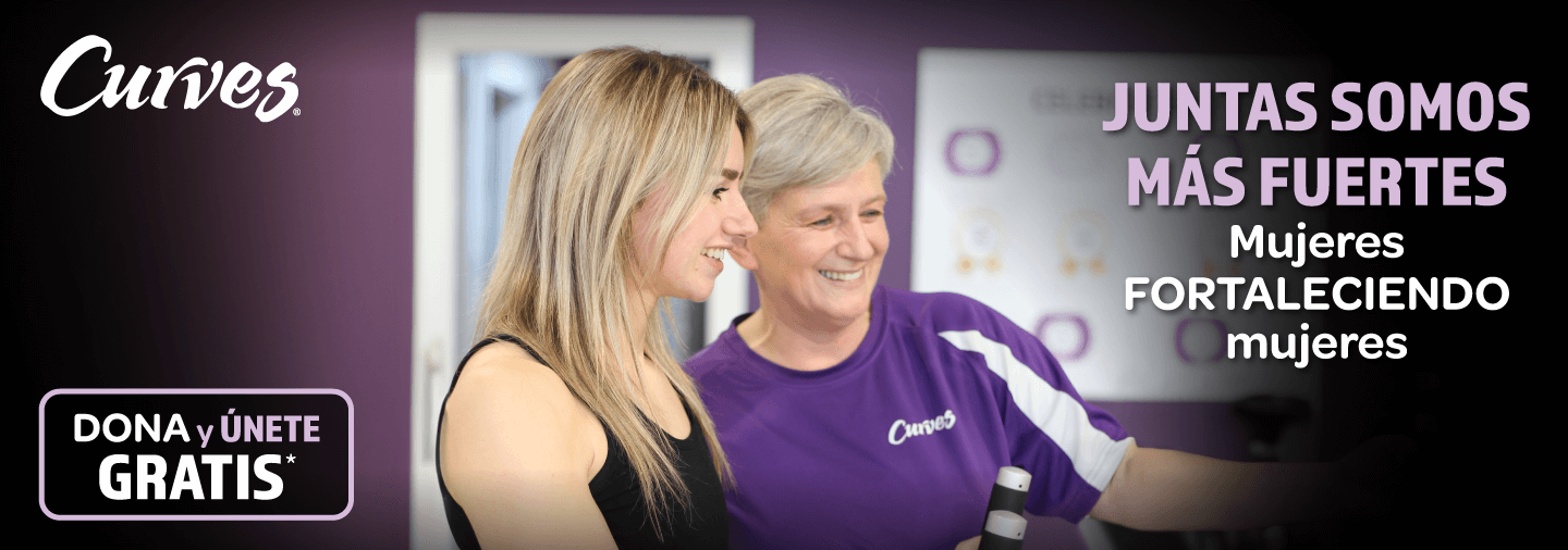 Más fuertes con Curves este mes de marzo