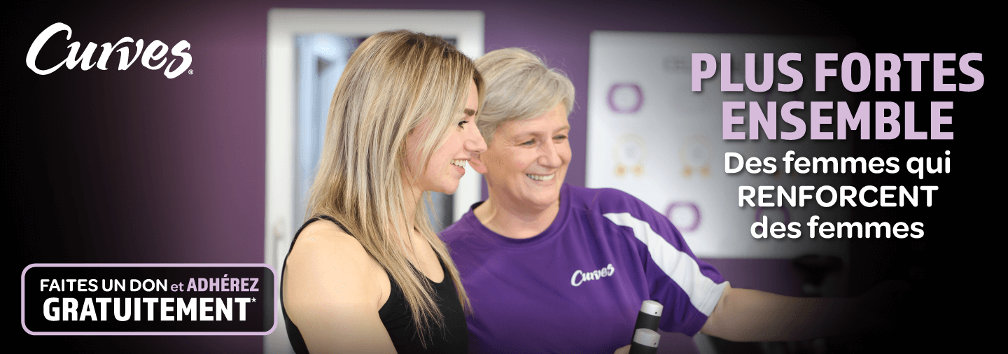Plus fortes avec Curves ce mois de mars